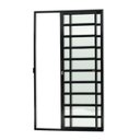 Ver imagem 1 de Porta de Correr com Travessas 2 Folhas Super Vidro Liso 210cm X 150cm Brimak