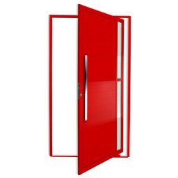 Porta Pivotante Lambril Visione com Puxador Super 210cm X 120cm Brimak - 1
