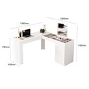 Ver imagem 5 de Escrivaninha Penteadeira Camarim Mobler Princesa Branco