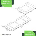 Ver mais imagens de Kit Porta Sabonete e Shampoo para Banheiro Preto Fs.plus
