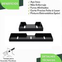 Ver imagem 7 de Kit Porta Sabonete e Shampoo para Banheiro Preto Fs.plus