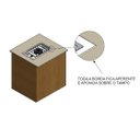 Ver imagem 3 de Fogão Dominó 1 Boca a Gás Portátil Inox Ideal Compacto Top