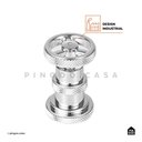 Ver imagem 5 de Torneira para Banheiro Misturador Duplo Comando Jatobá Pingoo.casa - Prata Cromado