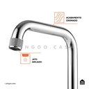 Ver imagem 4 de Torneira para Banheiro Misturador Duplo Comando Jatobá Pingoo.casa - Prata Cromado