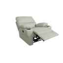 Ver imagem 2 de Poltrona do Papai Elétrica de Couro Natural com Carregador Usb:509offwithe