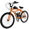 Caiçara Sport 80cc 2t Bicicleta Moskito Original Motorizada - Laranja-néon - 3