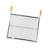 Grelha Especial Inox Moeda 50x45 para Churrasco Cabo Madeira - Gudim - 1