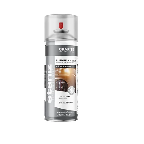 Grafite Spray Lubrificante Seco Etaniz 300ml