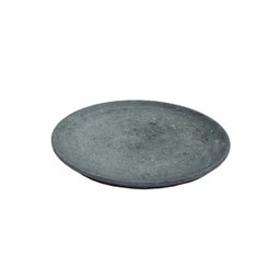 Kit 3 Pratos Raso Redondo Pedra Sabão Sobremesa e Bolos 30cm - 2