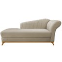 Ver imagem 2 de Kit Diva Recamier Vanessa 140cm Lado Esquerdo e 02 Poltronas Laura Suede - Doce Sonho Móveis RECAMIE