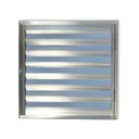Ver imagem 1 de Porta de Alumínio Abrigo 80x80cm para Água e Gás 1 Folha sem Ventilação Anodizado Brilhante Brimak