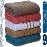 Kit 5 Toalhas de Banho Grossas Banhão 70 X 140 Montreal Beka Alta Absorção - 1