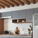 Ver imagem 3 de Cozinha Modulada 7 Peças Athena Freijó Cinza Megasul
