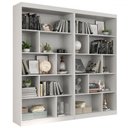 Ver imagem 1 de Estante para Livros 8 Prateleiras Branco Tx Cj-005 - Hecol Móveis