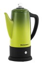 Ver imagem 1 de Elite Gourmet Percolador Vintage, 12 Xícaras, Retro Verde, Aço Inox e Manuseio Seguro