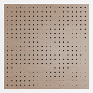 Painel Acústico Absorvedor Decorativo Skal02 60x60mm Maestra:nogal