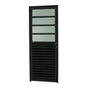 Ver imagem 1 de Porta de Cozinha Linha 25 Vidro Boreal 210cm X 80cm Brimak Abertura Direita