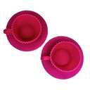 Ver imagem 2 de Jogo com 2 Xícaras em Silicone para Cupcake Culinário Prana