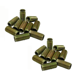Rosca Postiça Bucha Roscada - M9x1,5 - M12x1,5 - 20 Pçs - 1