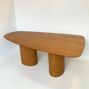 Ver imagem 3 de Mesa de Jantar Orgânica Duo 120x80cm Freijo Modelar Moveis