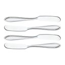 Ver imagem 1 de Jogo de Espátulas para Manteiga Tramontina Laguna em Aço Inox 4 Peças Tramontina