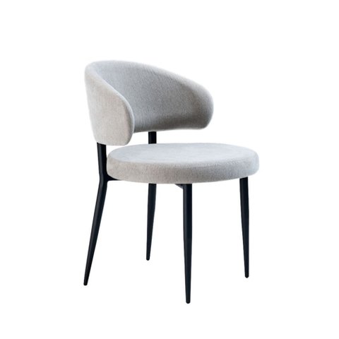 Cadeira Tina em Aço Carbono: Conforto e Elegância para Sua Sala de Jantar Tolle Móveis Tn101
