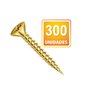 Parafuso Chipboard Philips 4,5x40 Com 300un Vila - 1