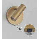 Ver imagem 2 de Arandela Tubo Articulada Foco Dourada C/ Interruptor.:dourado
