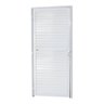 Porta de Alumínio 210x86cm sem Ventilação Super Brilhante Brimak - 1