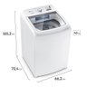 Máquina de Lavar Electrolux 17Kg Branca Essential Care com Cesto Inox LED17 - 127V - 2