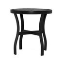 Ver imagem 2 de Jogo de Mesa com 2 Poltronas Cadeiras de Varanda Sacada Preto