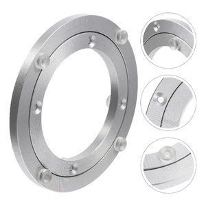 Base Giratória para Tampo de Mesa Vidro ou Madeira - 20cm