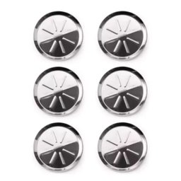 Kit Porta Copos Descanso Aço Inox 6 Unidades Mesa Balcão:inox - 1