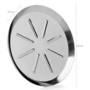 Ver imagem 3 de Kit Porta Copos Descanso Aço Inox 6 Unidades Mesa Balcão:inox