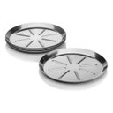 Ver imagem 6 de Kit Porta Copos Descanso Aço Inox 6 Unidades Mesa Balcão:inox