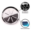 Ver imagem 2 de Kit Porta Copos Descanso Aço Inox 6 Unidades Mesa Balcão:inox