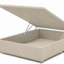 Ver imagem 7 de Base Cama Box Casal com Bau 1,38x1,88 Mts Valentina Vilajo: Suede Bege