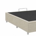 Ver imagem 4 de Base Cama Box Casal com Bau 1,38x1,88 Mts Valentina Vilajo: Suede Bege