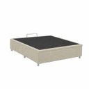 Ver imagem 3 de Base Cama Box Casal com Bau 1,38x1,88 Mts Valentina Vilajo: Suede Bege