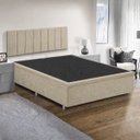 Ver imagem 1 de Base Cama Box Casal com Bau 1,38x1,88 Mts Valentina Vilajo: Suede Bege
