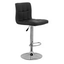 Ver imagem 3 de Kit 2 Banquetas Gomos Cozinha Bar Regulagem Altura Bancada Preta