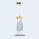Ver imagem 6 de Pendente Lustre Waterfall Retangular C/ Led Multicor Lus-12 St3136