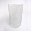 Ver imagem 1 de Conjunto de 6 Copos de Vidro Branco com Bolhas 385ml