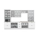Ver imagem 7 de Cozinha Completa 7 Peças Americana 2 Aéreos 2 Balcões 2 Paneleiros 1 Complemento C5p66 Branco