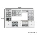 Ver imagem 6 de Cozinha Completa 7 Peças Americana 2 Aéreos 2 Balcões 2 Paneleiros 1 Complemento C5p66 Branco