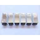 Ver imagem 6 de 6 Pés Armário Cozinha Gabinete Regulável Bart P Cromado