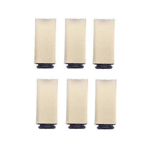 6 Pés Armário Cozinha Gabinete Regulável Bart P Cromado