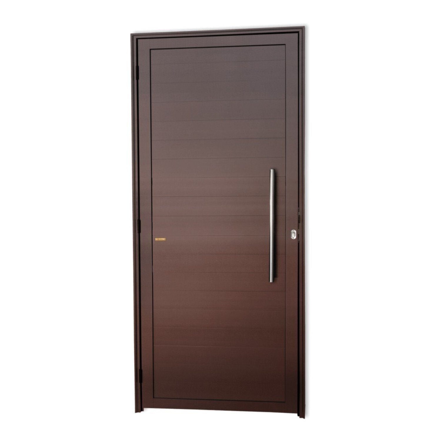 Porta Lambril com Puxador Super 25 Brimak Abertura Direita 210 cm x 80 cm x 5 cm