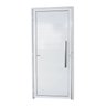 Porta de Alumínio Lambril 210x100cm com Puxador Super Brimak - 1
