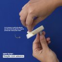 Ver imagem 4 de KIT 2 GANCHOS DE METAL CINZA COM ADESIVO - OIKOS